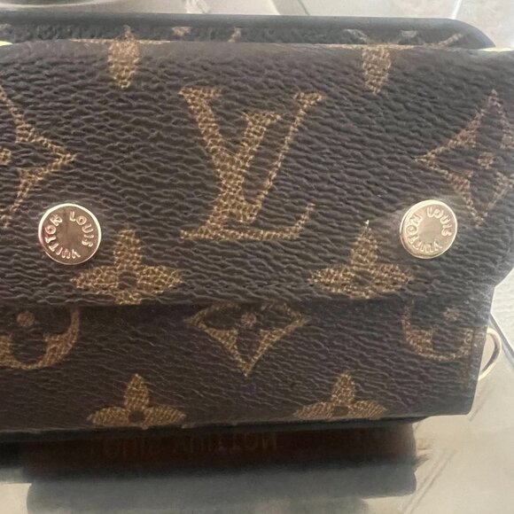 🛍RESTOCKING iPhone 13 Pro Max Luxury Brown Designer Phone Case Crossbody - Picture 3 of 10